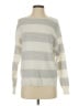 Cyrus Stripes Gray Pullover Sweater Size S - photo 1