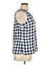 Talbots 100% Linen Blue Sleeveless Blouse Size XL Petite - photo 4