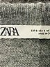 Zara Solid Gray Turtleneck Sweater Size S - photo 7