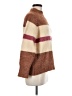 Roolee Stripes Brown Turtleneck Sweater Size M - photo 4