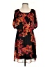 En Focus Studio Floral Black Casual Dress Size 4 - photo 1