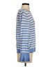 Lou & Grey Stripes Blue Pullover Sweater Size XS - photo 4