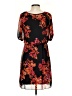 En Focus Studio Floral Black Casual Dress Size 4 - photo 2