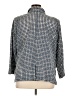 Chico's Houndstooth Blue Blazer Size XL (3) - photo 2