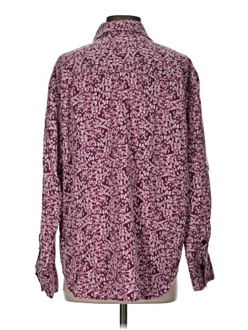 CALVIN KLEIN JEANS Long Sleeve Button-Down Shirt (view 2)