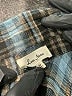 Love Notes Plaid Blue Long Sleeve Button-Down Shirt Size M - photo 4