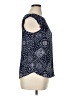 Monteau Blue Sleeveless Blouse Size XL - photo 4