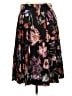 J.Crew 100% Polyester Print Black Casual Skirt Size 10 - photo 2
