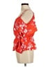 Sienna Sky 100% Polyester Orange Sleeveless Blouse Size M - photo 5
