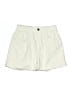 H&M Solid Ivory Khaki Shorts Size S - photo 1