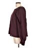 Evereve 100% Polyester Burgundy Long Sleeve Blouse Size L - photo 5