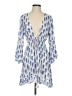 Playa Lucila 100% Viscose Blue Kimono Size S - photo 1