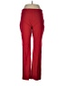 JM Collection Solid Red Active Pants Size L - photo 1