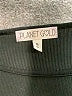Planet Gold Solid Black Cocktail Dress Size M - photo 7