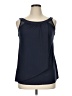 Miraclesuit Blue Sleeveless Blouse Size 14 - photo 1