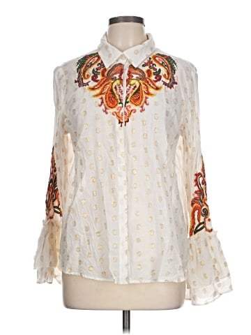 Soft Surroundings 3/4 Sleeve Blouse (view 1)