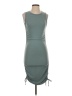 Forever 21 Solid Gray Casual Dress Size S - photo 1