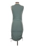 Forever 21 Solid Gray Casual Dress Size S - photo 2