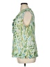 Sejour 100% Polyester Green Sleeveless Blouse Size 14 - photo 5