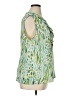 Sejour 100% Polyester Green Sleeveless Blouse Size 14 - photo 4