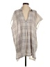 Pas De Calais 100% Cotton Gray Sleeveless Blouse Size EU 36 / US 6 - photo 1