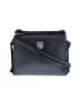 Brighton 100% Leather Blue Black Leather Crossbody Bag One size - photo 1