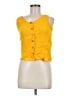 Basic Editions 100% Rayon Yellow Sleeveless Blouse Size M - photo 1
