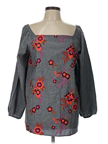 Renee C. 3/4 Sleeve Blouse (view 1)