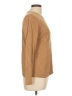Mark Shale 100% Silk Tan Silk Pullover Sweater Size L - photo 4