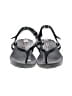 Prada Linea Rossa 100% Leather Black Sandals Size EU 37 1/2 - photo 2