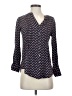 Maeve 100% Viscose Blue 3/4 Sleeve Blouse Size XS - photo 1