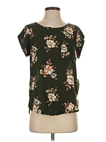 Alice Blue Short Sleeve Blouse (view 1)