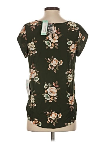 Alice Blue Short Sleeve Blouse (view 2)