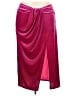 ELOQUII Burgundy Formal Skirt Size 22 Plus - photo 1