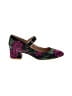 Via Spiga Floral Purple Heels Size 6 1/2 - photo 1