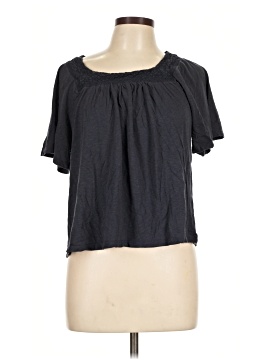 Garnet Hill Short Sleeve Blouse