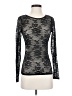 Bebe Black Long Sleeve Top Size XS - photo 1