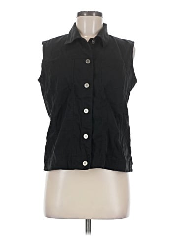 Chico's Design Sleeveless Button-Down Shirt (view 1)