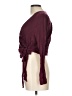 LoveRiche 100% Rayon Burgundy Long Sleeve Blouse Size L - photo 5