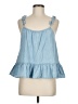 Madewell Blue Sleeveless Blouse Size 8 - photo 1