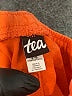 Tea 100% Cotton Orange Shorts Size 3-6 mo - photo 3