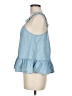 Madewell Blue Sleeveless Blouse Size 8 - photo 5