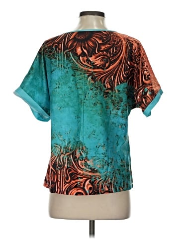 Unbranded Short Sleeve Blouse (view 2)