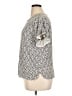 Max Studio Tweed Silver Short Sleeve T-Shirt Size 1X - photo 5