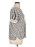 Max Studio Tweed Silver Short Sleeve T-Shirt Size 1X - photo 4