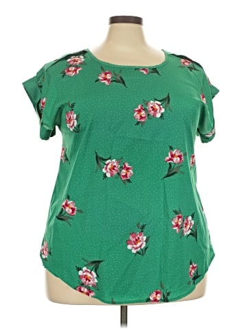 MPH Collection Short Sleeve Blouse (view 1)