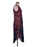 Assorted Brands 100% Rayon Paisley Blue Cocktail Dress Size Med - Lg - photo 4