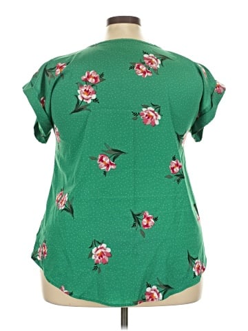 MPH Collection Short Sleeve Blouse (view 2)