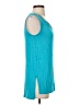 Tribal Teal Sleeveless Top Size XS - photo 4