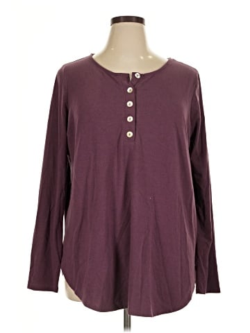 Zenana Premium Long Sleeve Henley (view 1)